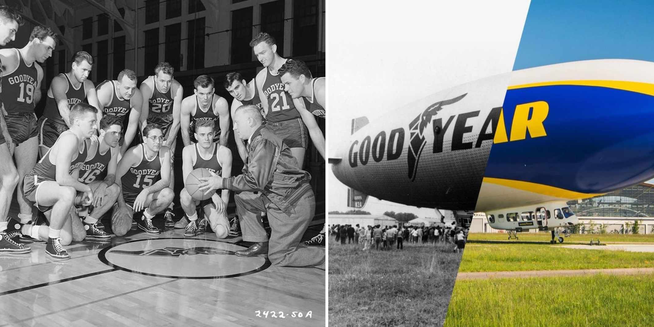 An iconic team behind the “GoodYear Eagle Carbon Collection”. In 1918 Employees of GoodYear found the “Akron WingFoots” to test GoodYear